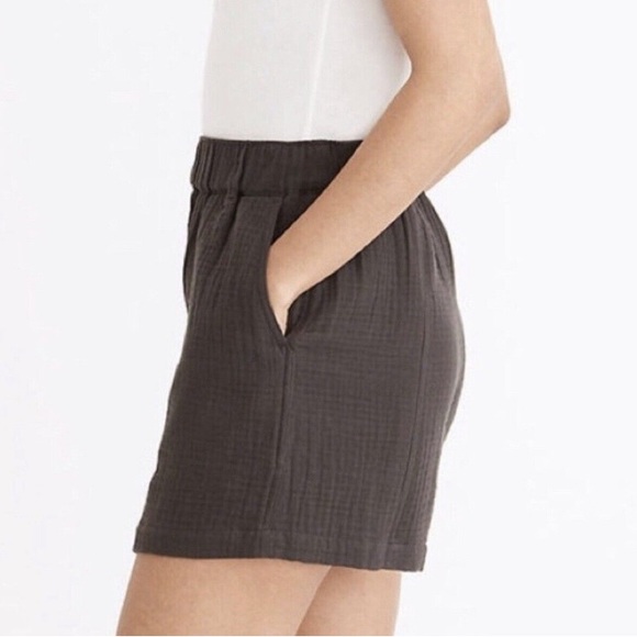 Madewell light spun easy pull on high rise short - Picture 5 of 5
